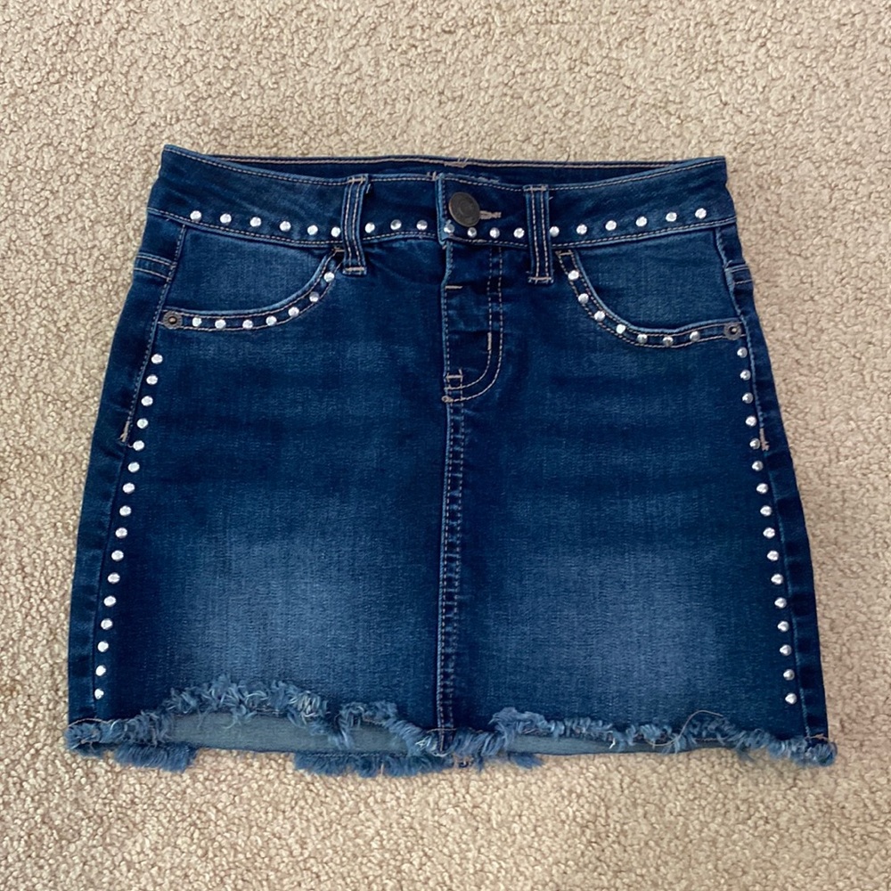 Justice Denim Skirt